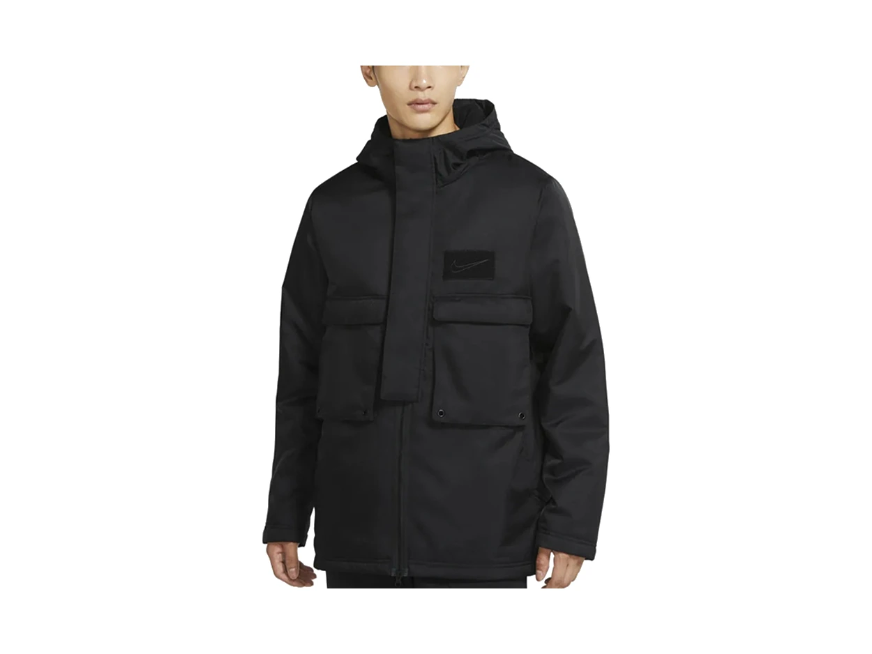Nike Jackets Black Hooded