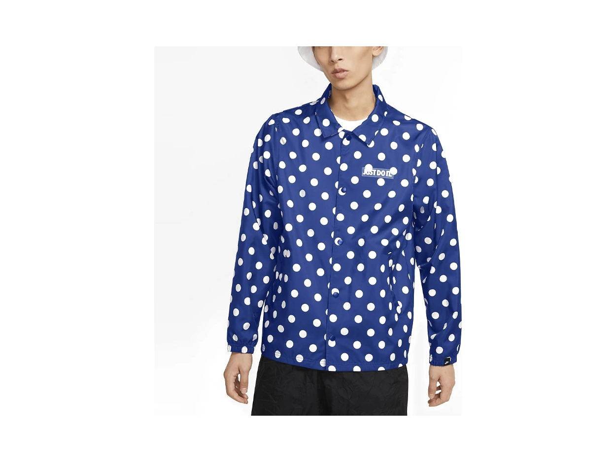 Nike Jackets Blue Lapel Moderate Other