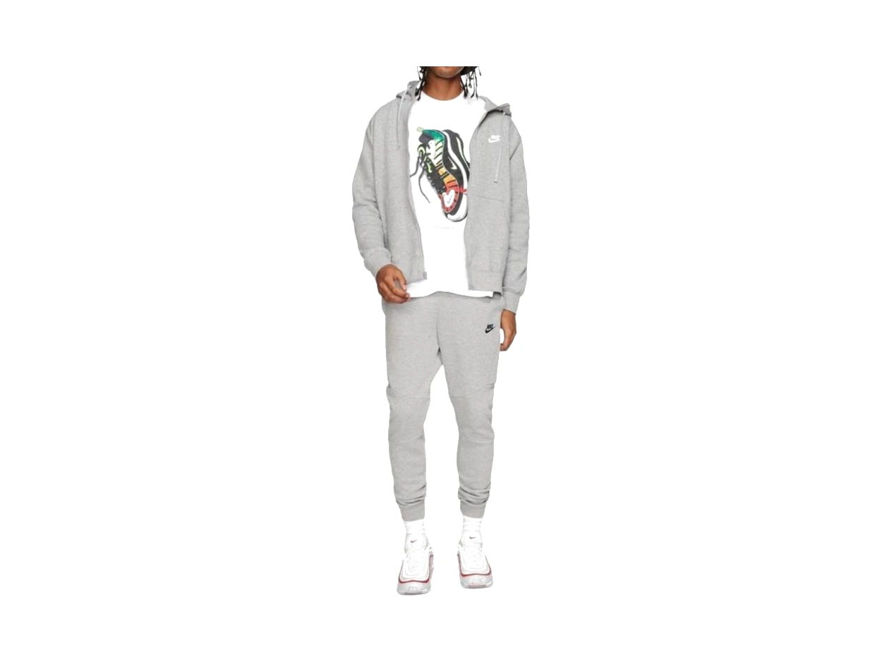 Nike Jackets Gray Hooded