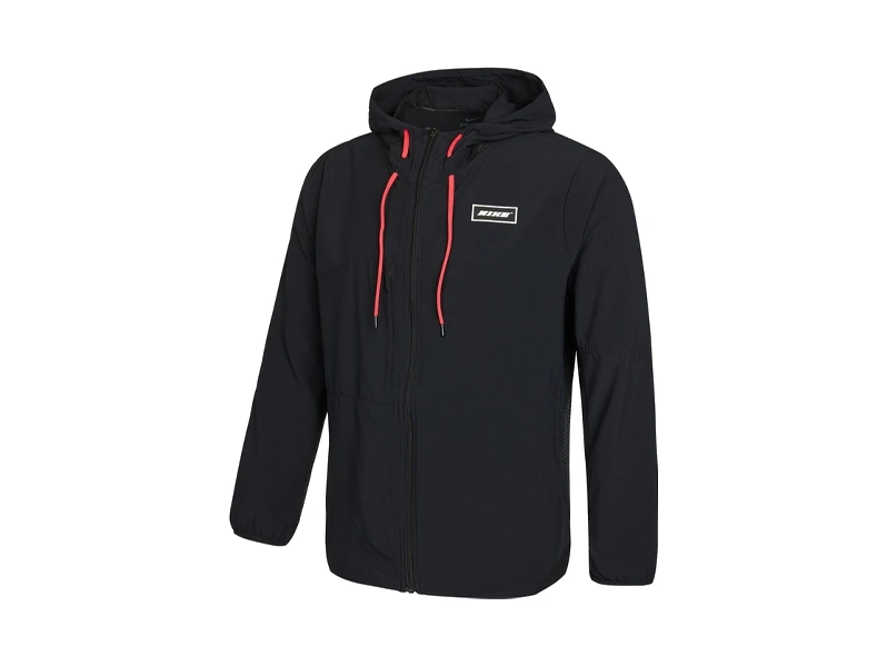 Nike Jackets Black Hooded