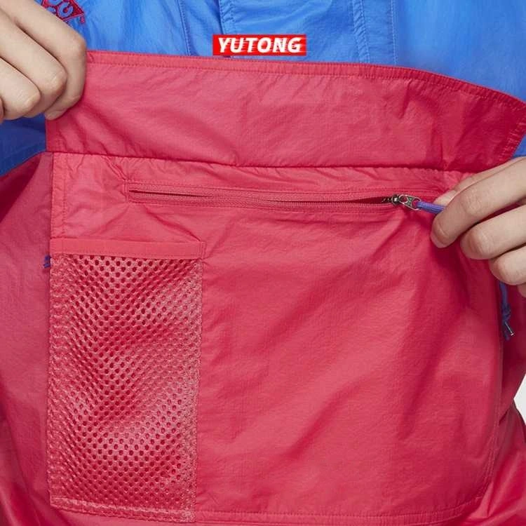 Nike Jackets Red Blue Hooded