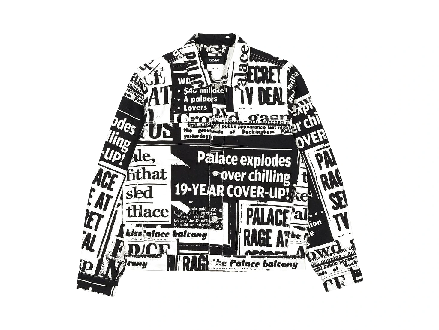Palace Tabloid Denim Jacket