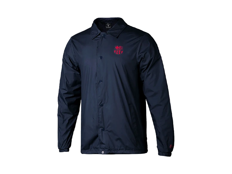 Nike Jackets Dark Blue Lapel Moderate