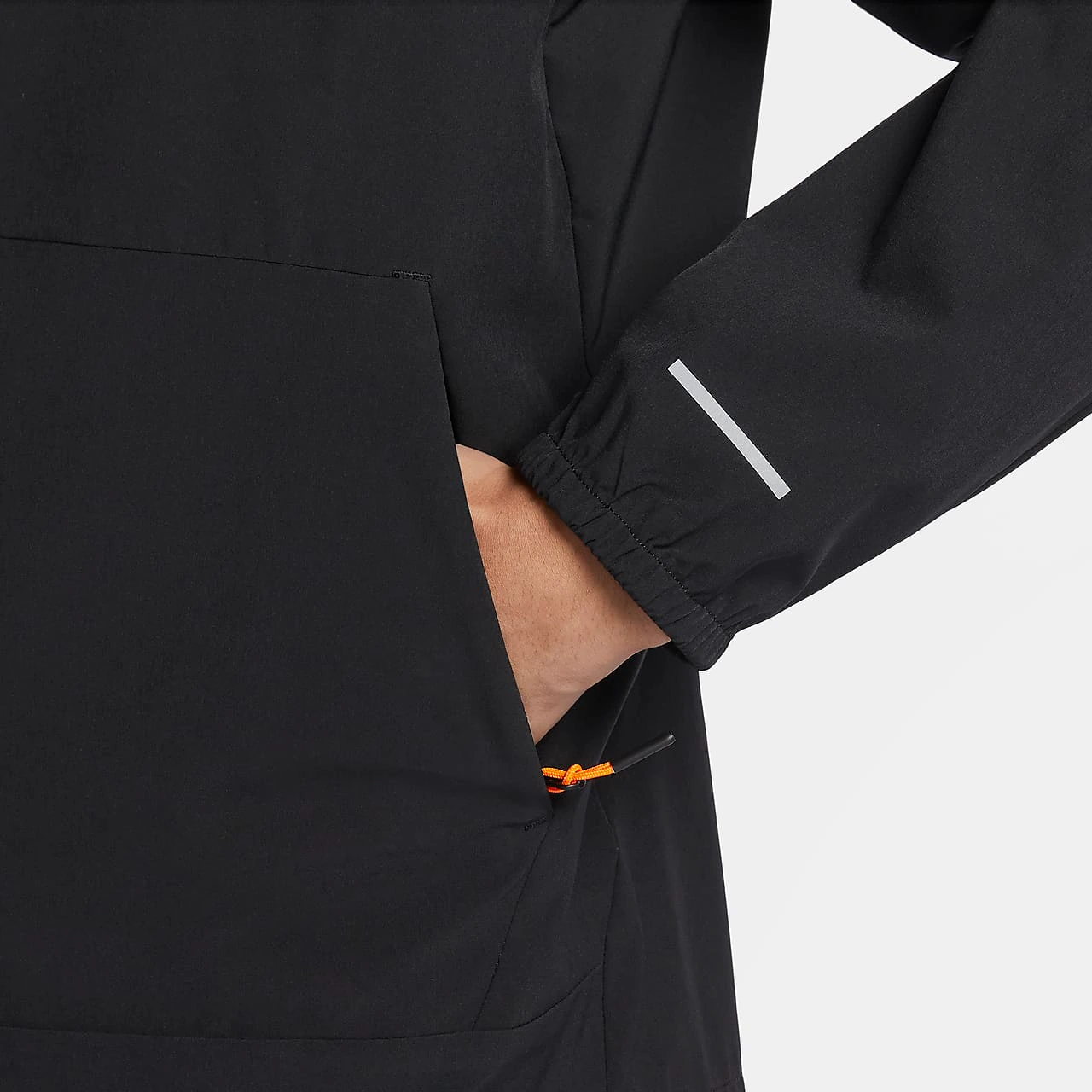 Nike Jackets Black Hooded Moderate Other