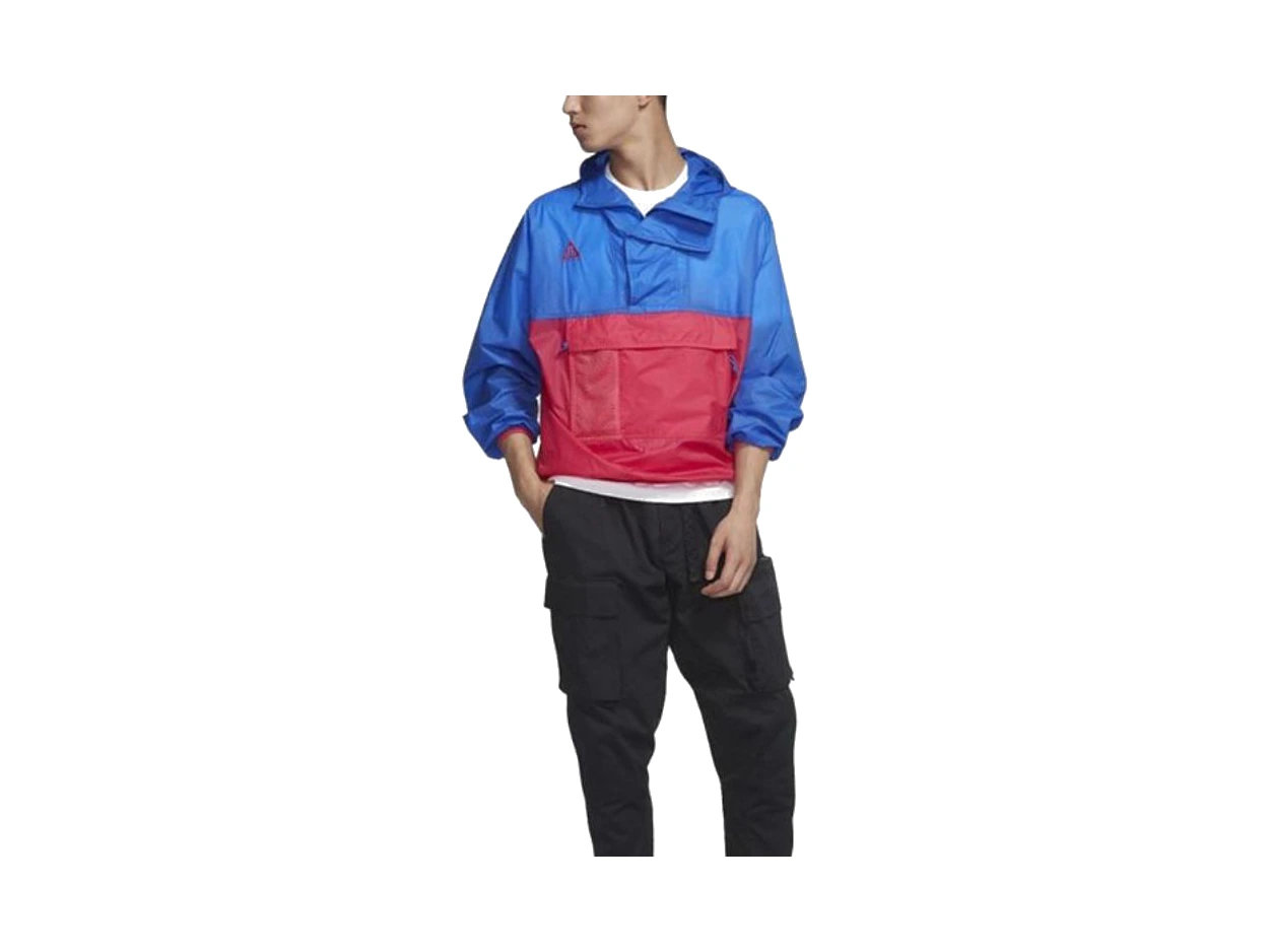 Nike Jackets Red Blue Hooded