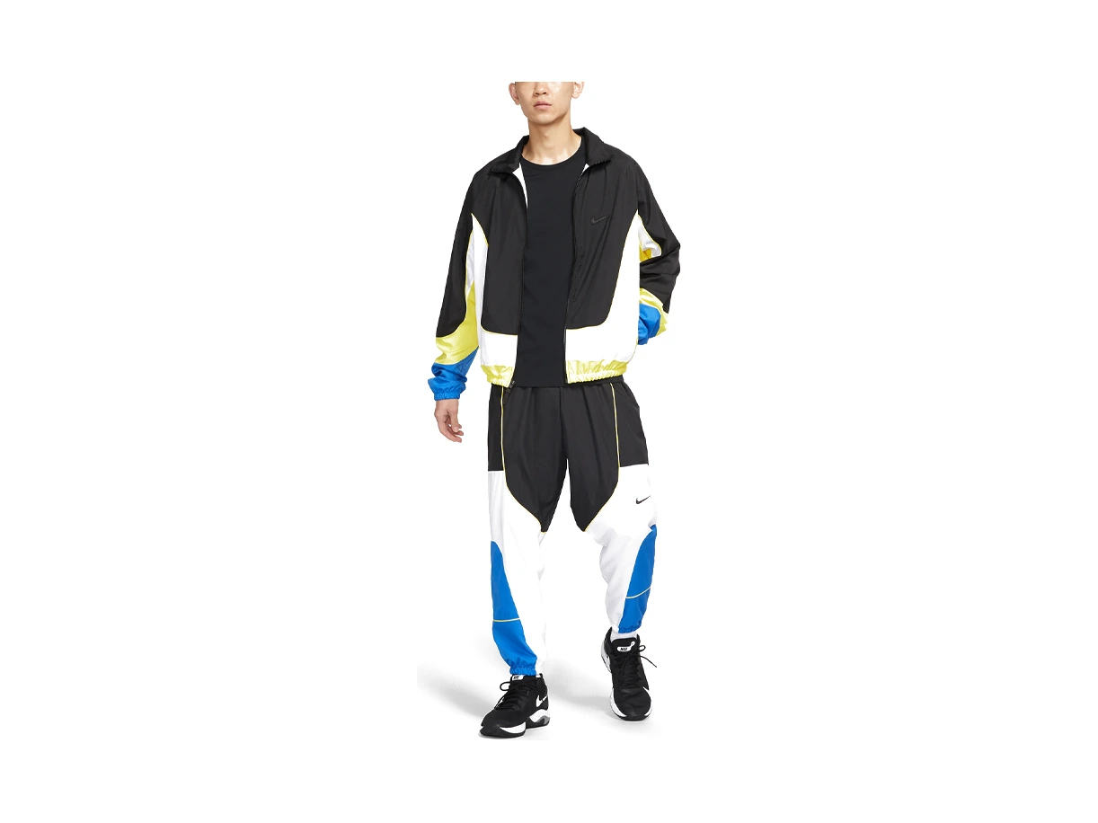 Nike Jackets Black Stand Collar Moderate