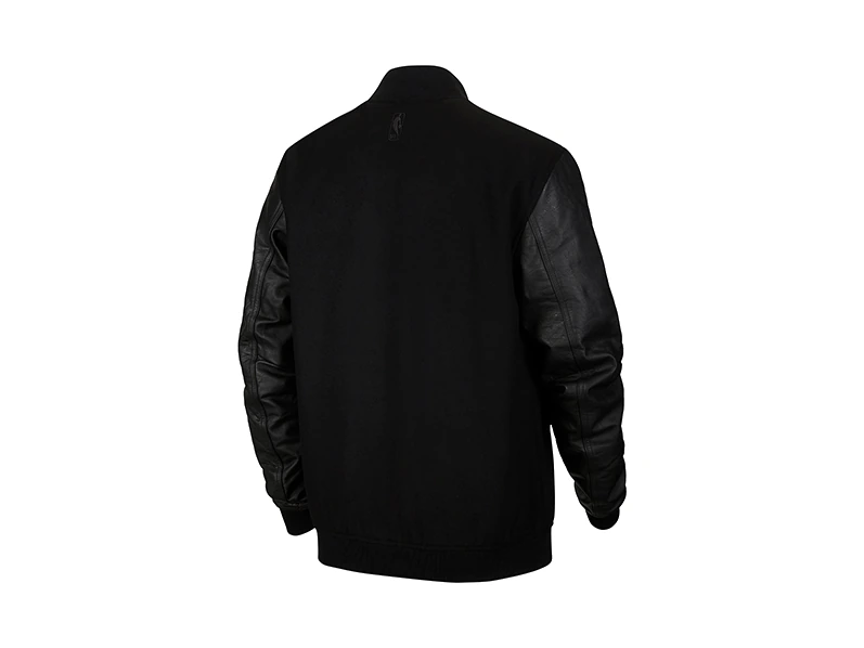Nike Jackets Black Baseball Collar