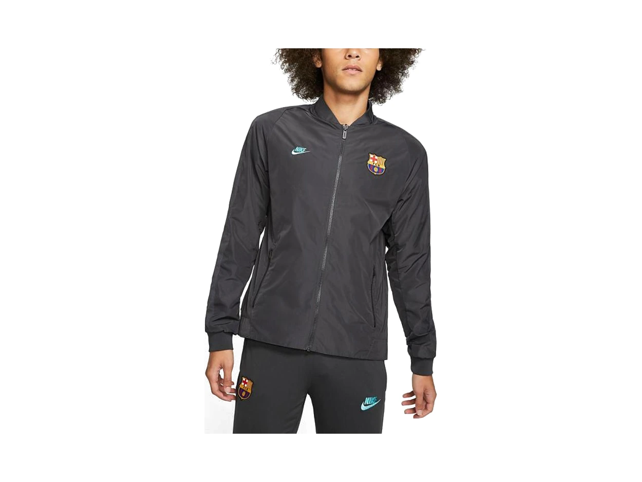 Nike Jackets Black Baseball Collar