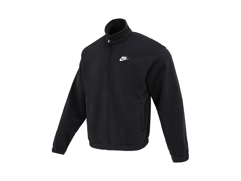 Nike Jackets Black Stand Collar Moderate