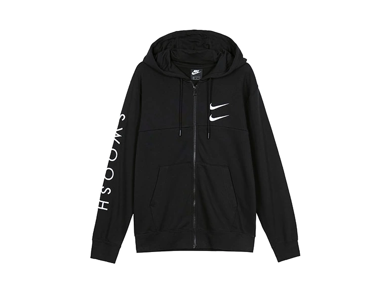 Nike Jackets Black Hooded Moderate Other