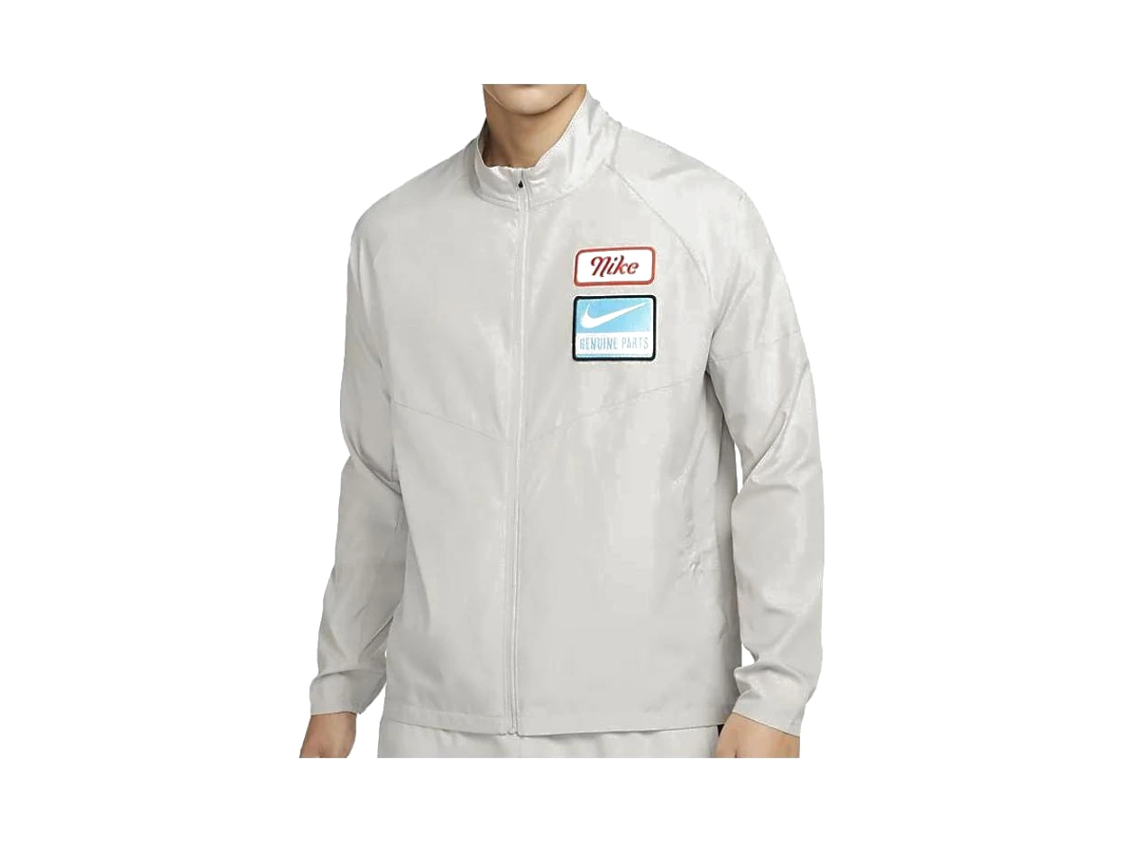 Nike Miler Jackets Gray Stand Collar