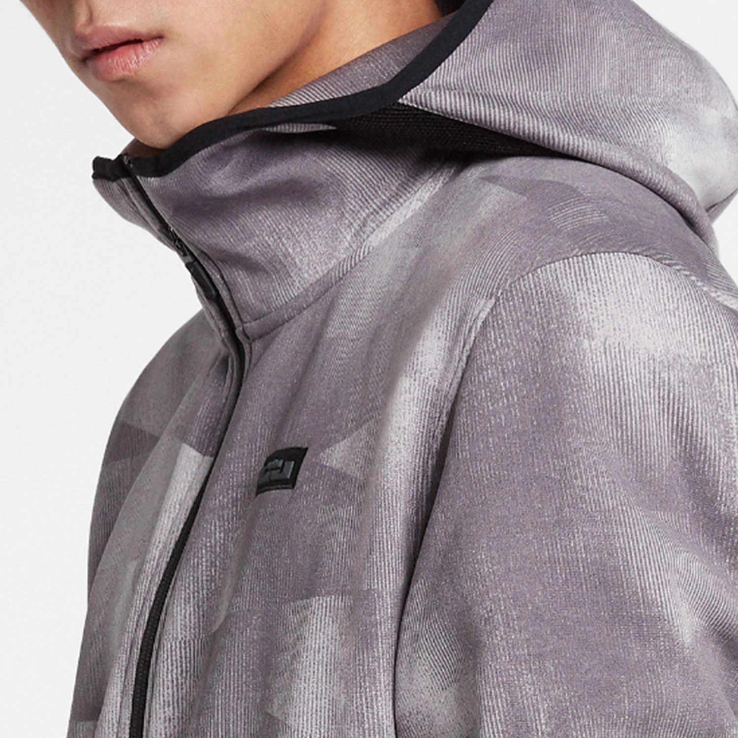Nike Jackets Gray Hooded