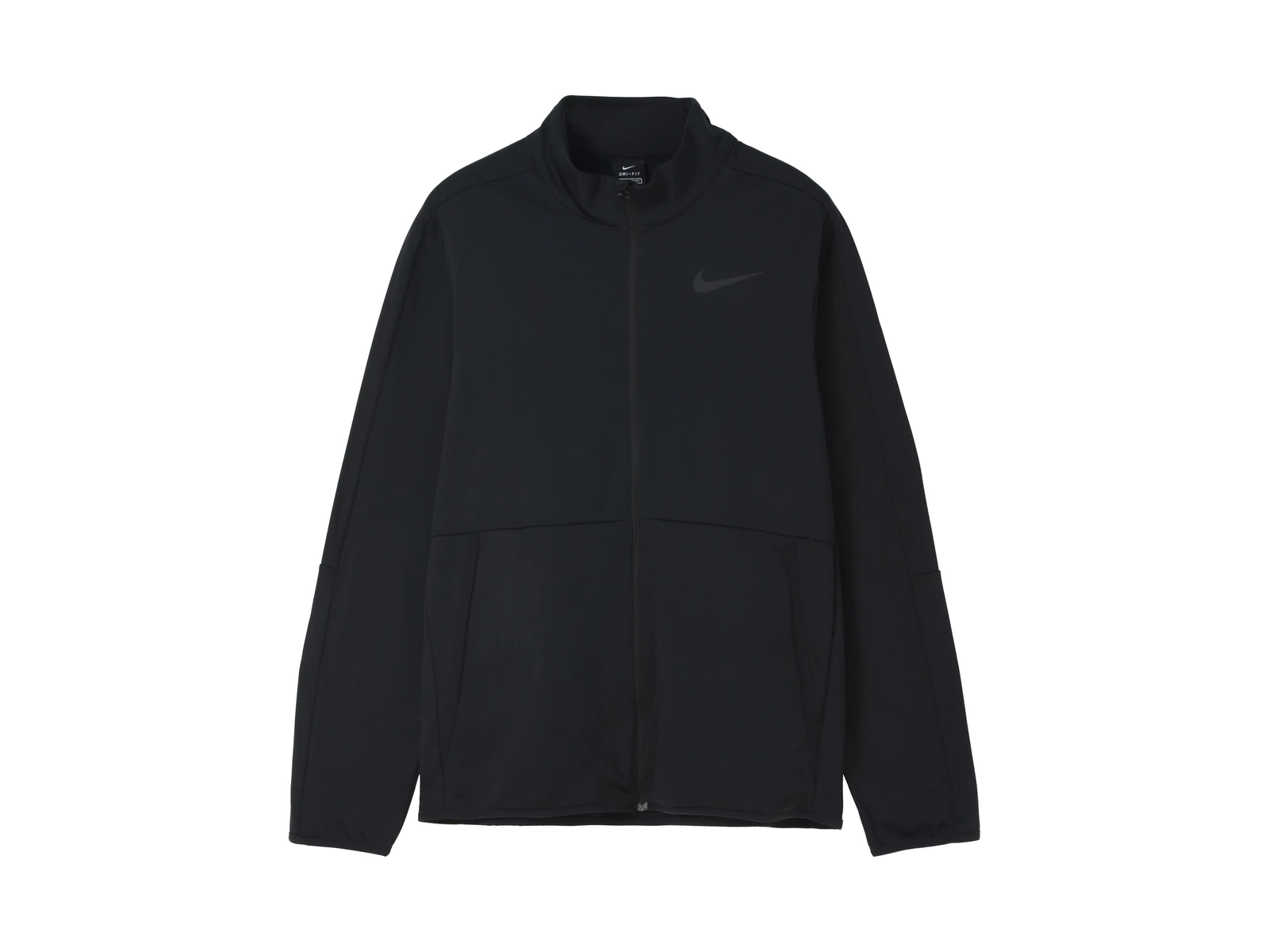Nike Jackets Black Stand Collar Moderate