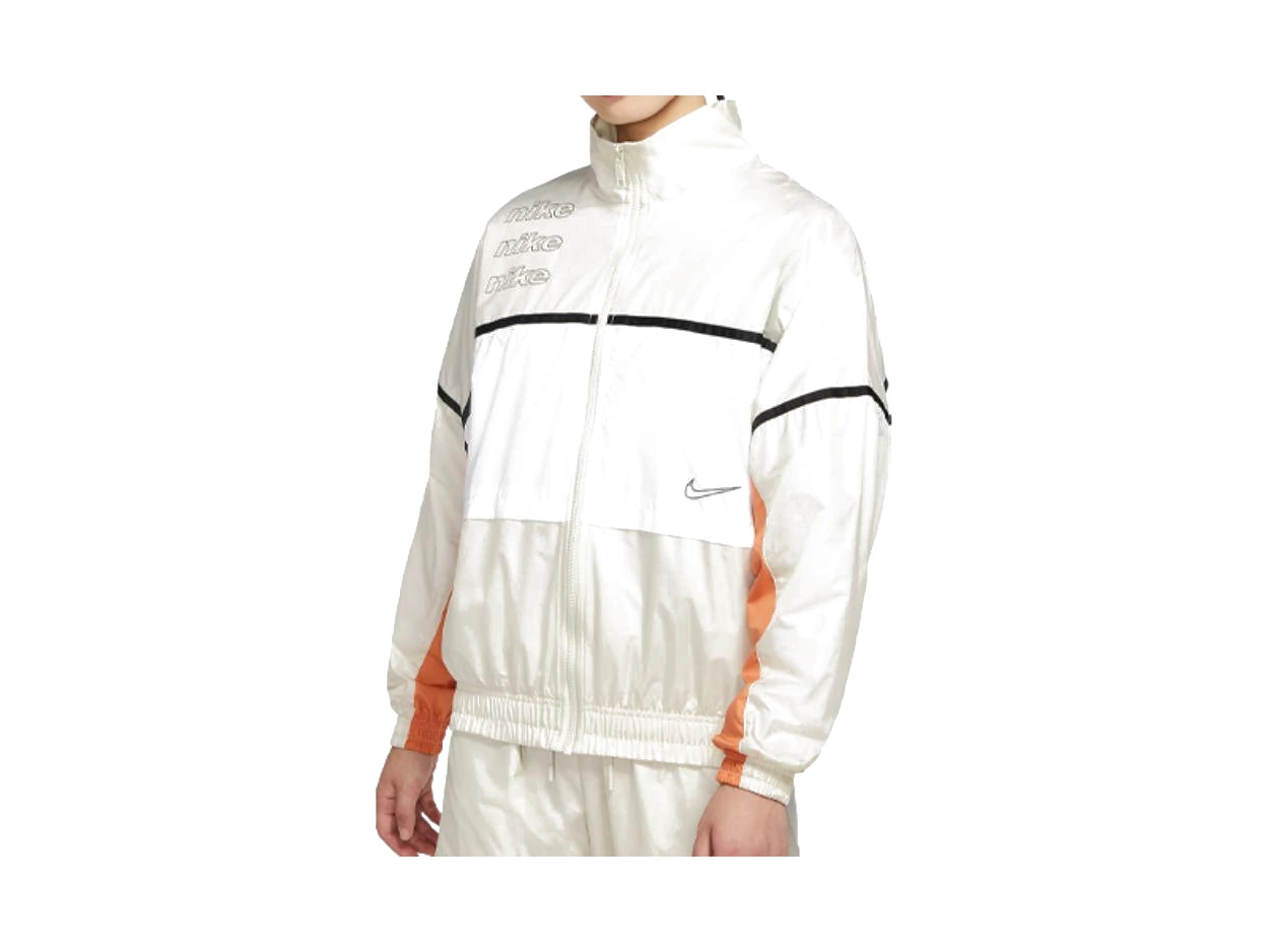 Nike Jackets Light Bone Stand Collar