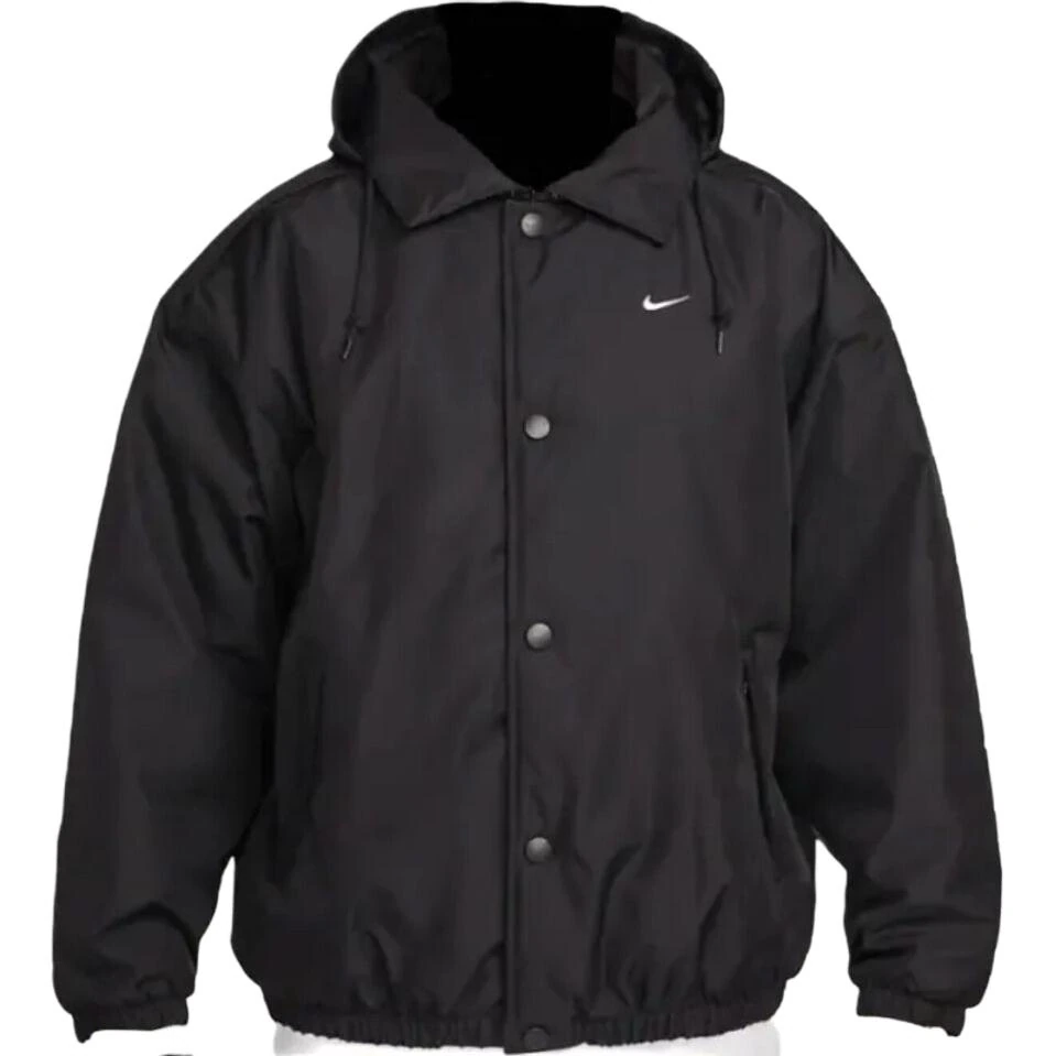 Nike Jackets Black Hooded