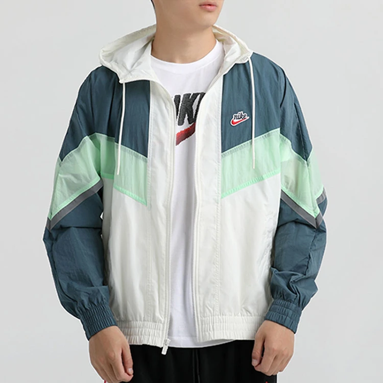Nike Jackets Sail White Hooded