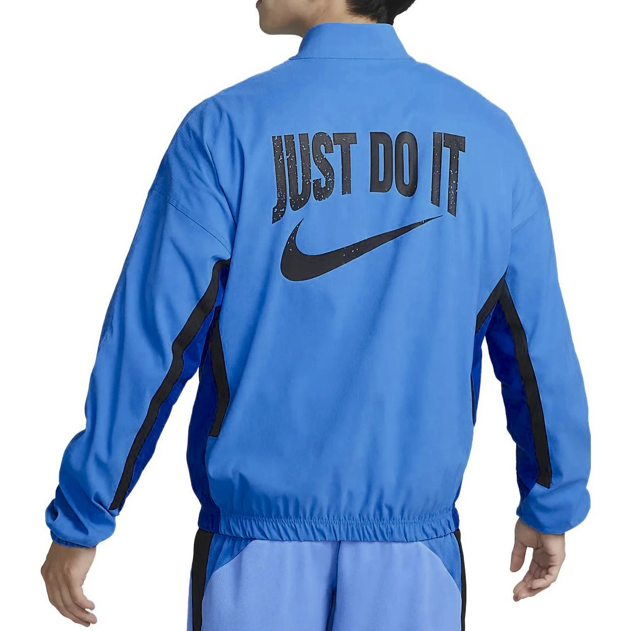 Nike Jackets Blue Stand Collar Moderate