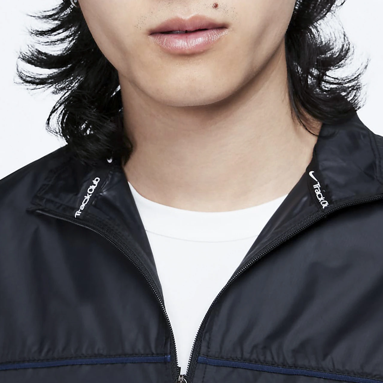 Nike Jackets Black Stand Collar Moderate