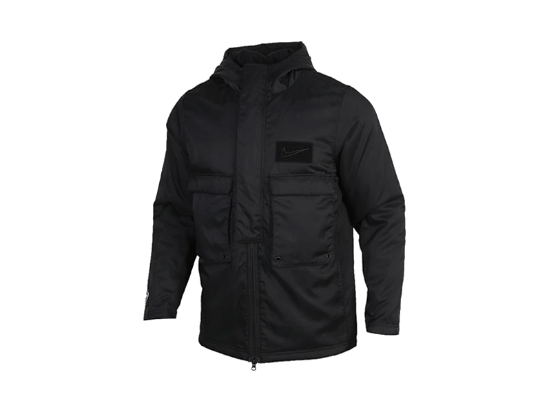 Nike Jackets Black Hooded