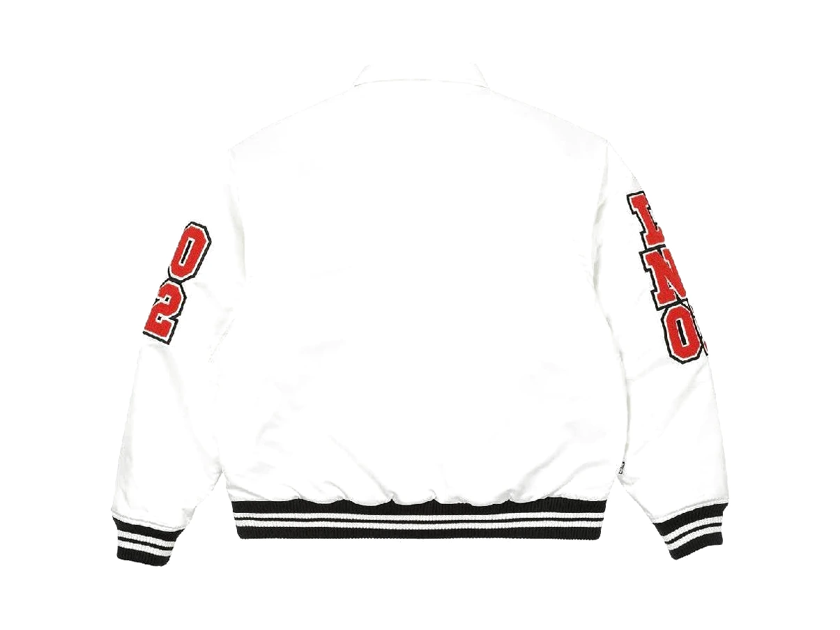 Palace Satin Varsity Jacket