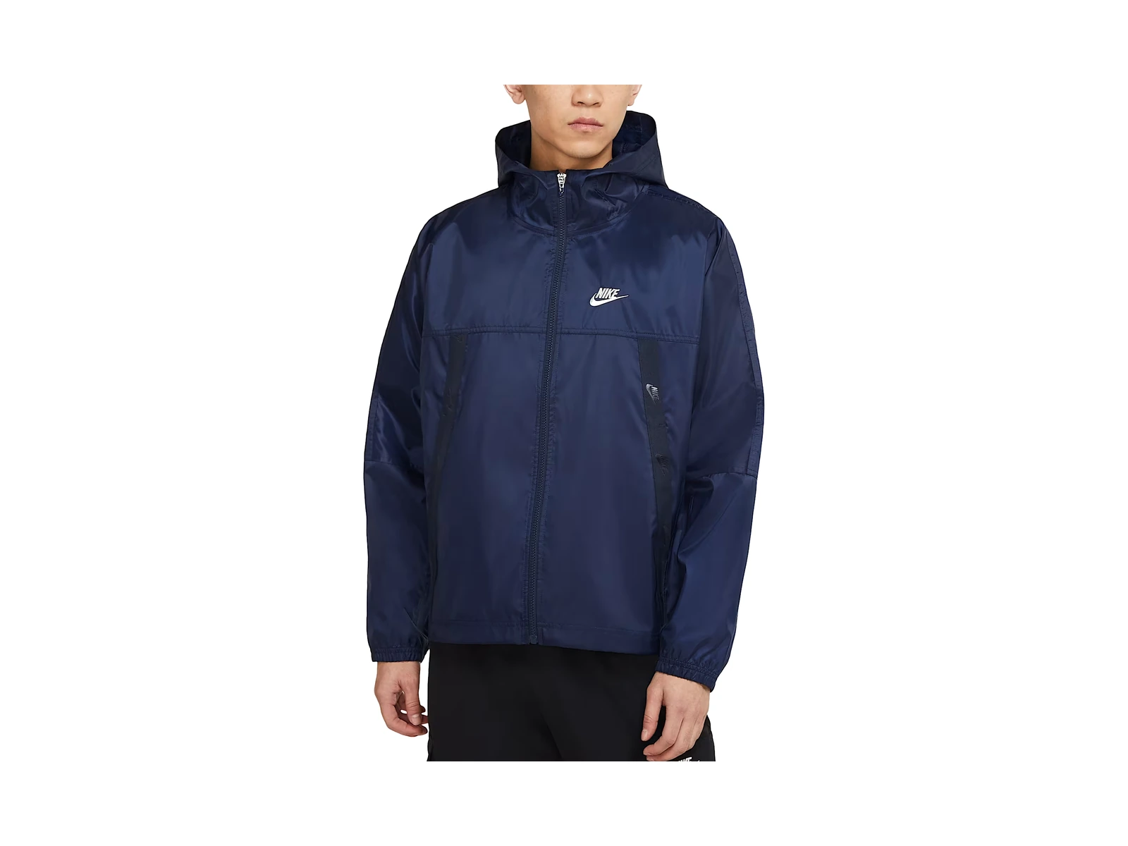 Nike Jackets Blue Hooded