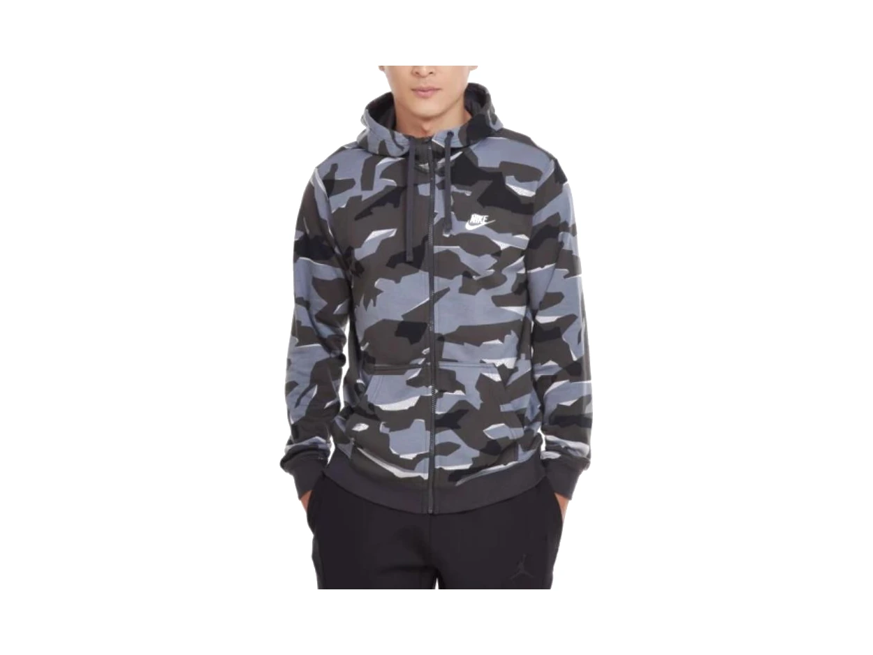 Nike Jackets Camouflage Hooded