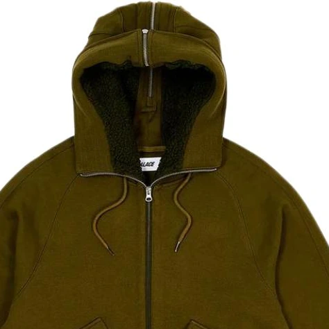 Palace Split Hood Bomber Sweat