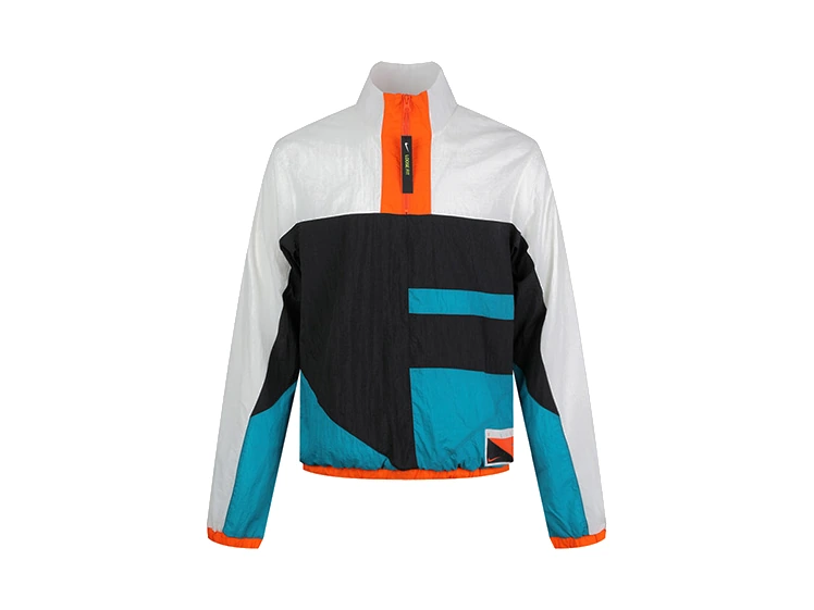 Nike Jacket White Green Black