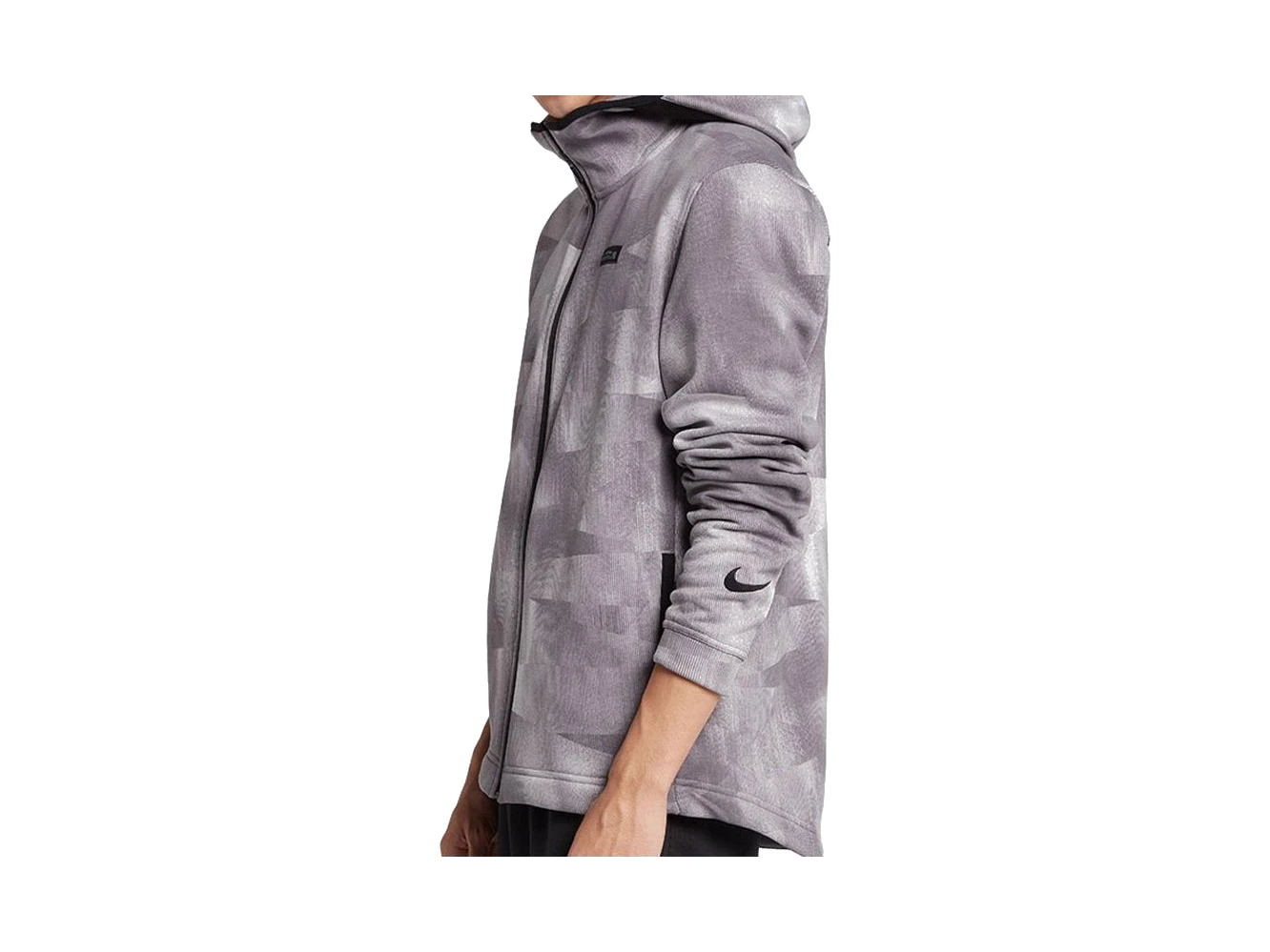 Nike Jackets Gray Hooded