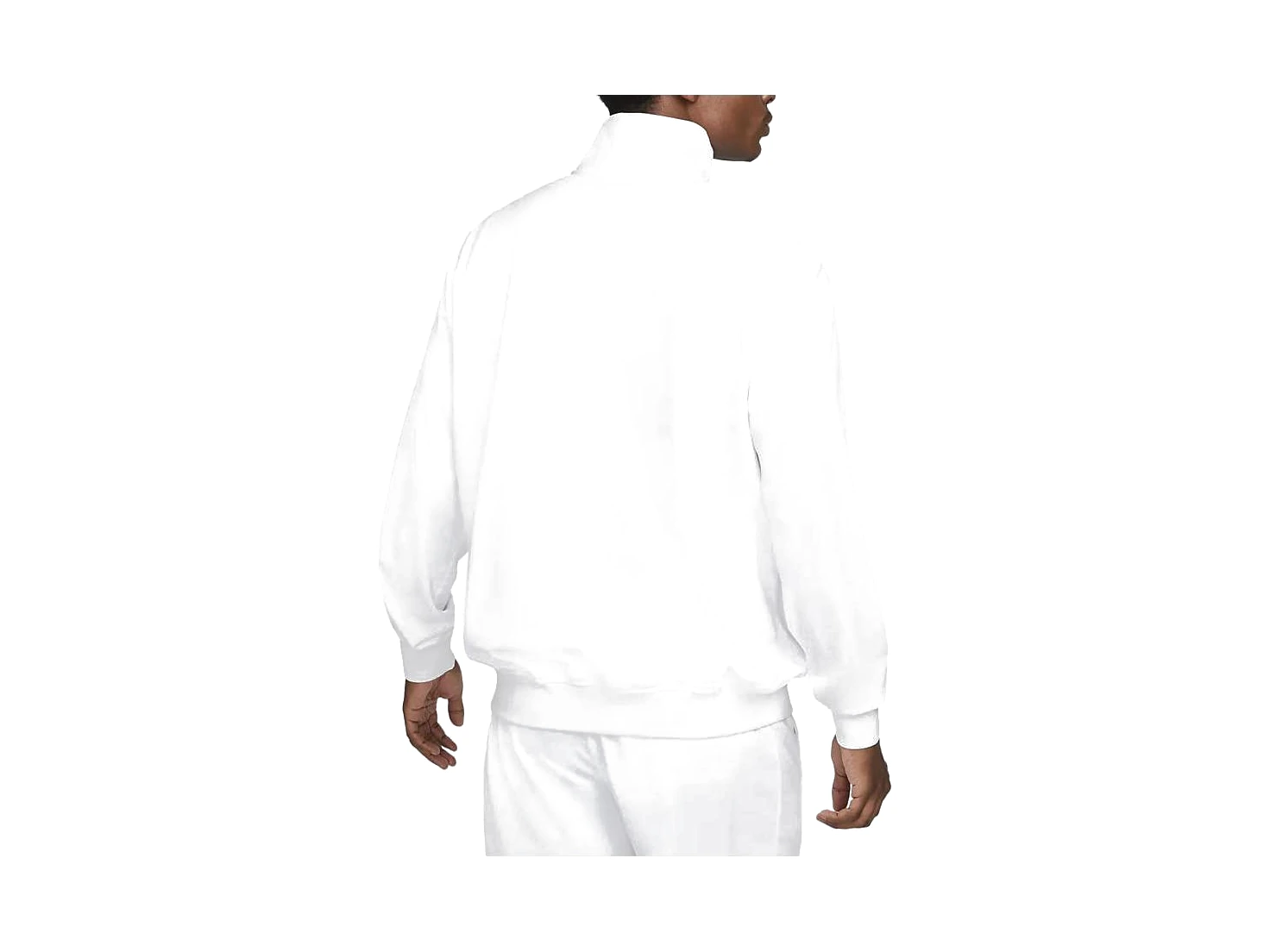 Nike Jackets White Stand Collar Moderate