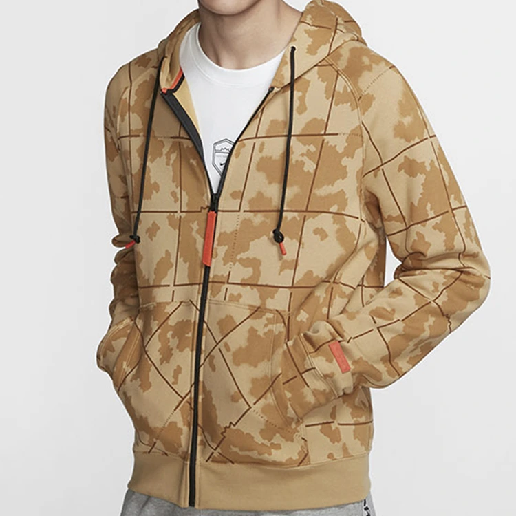Nike Jackets Yellow Hooded