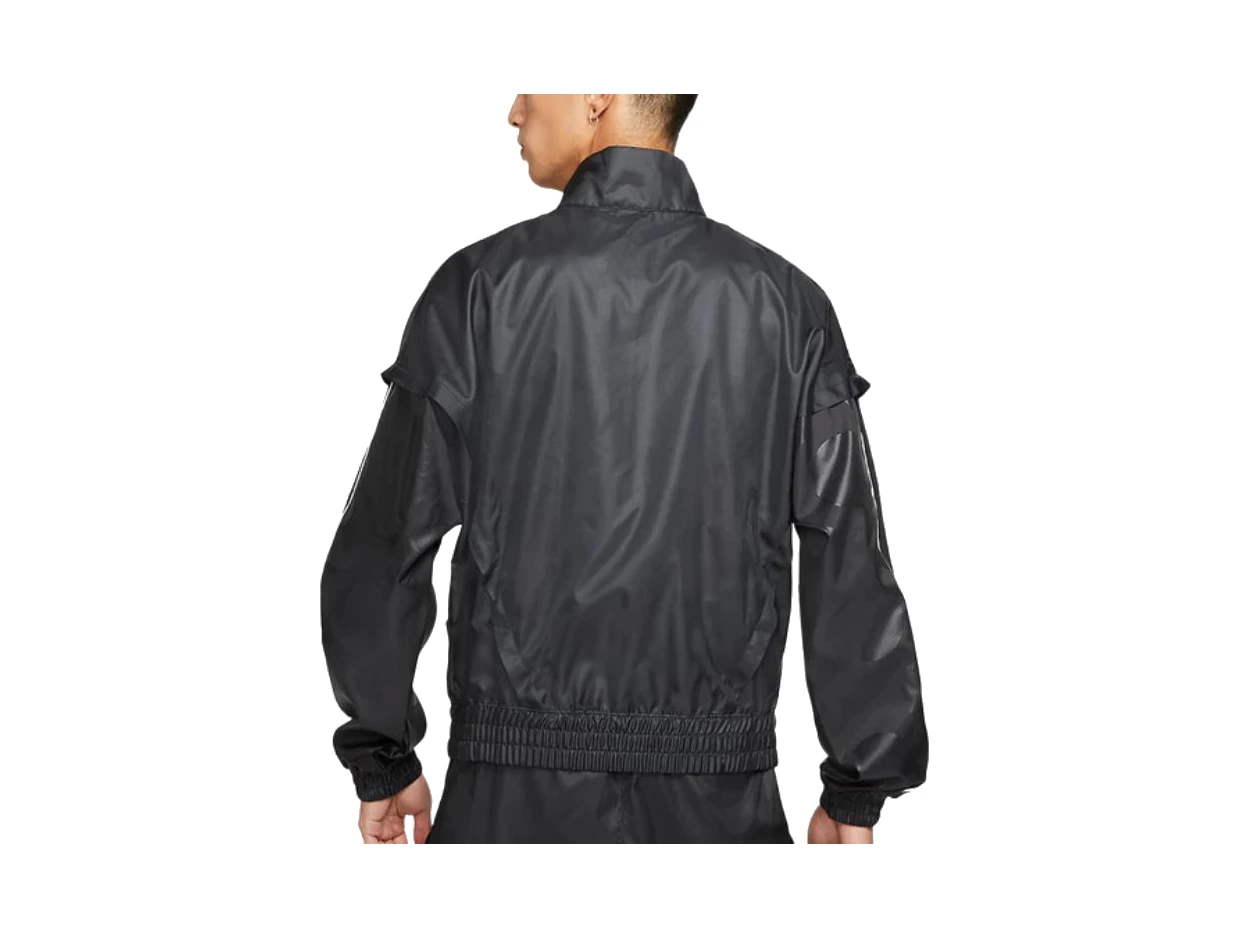 Nike Jackets Black Stand Collar Moderate