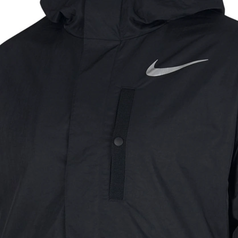 Nike Logo Print Big Pocket Sports Hooded