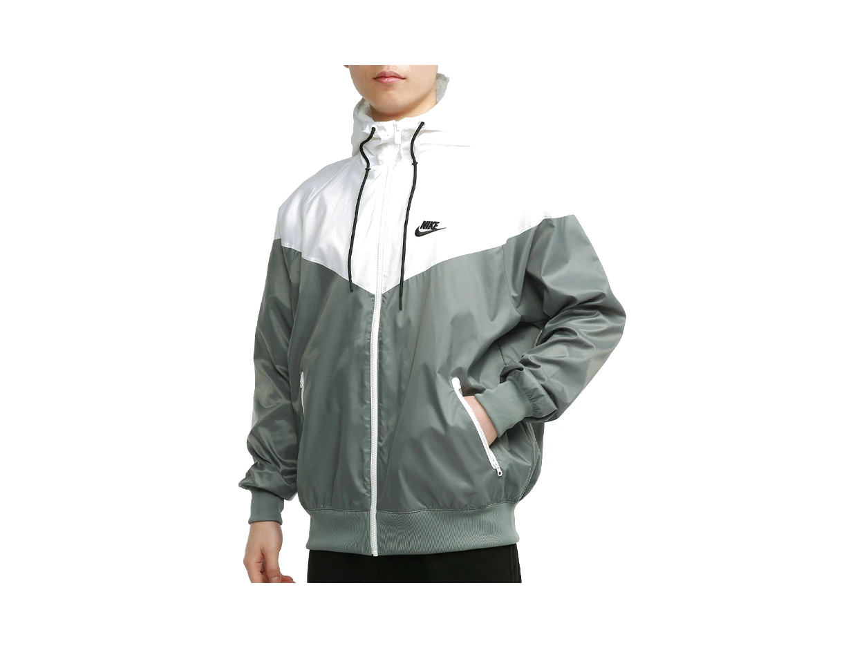 Nike Windrunner Jacket Gray White