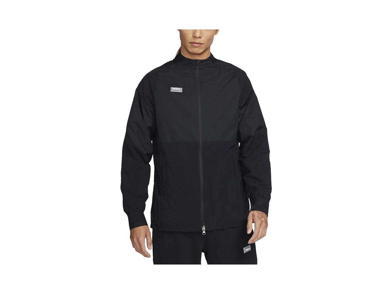 Nike Jackets Black Stand Collar Moderate