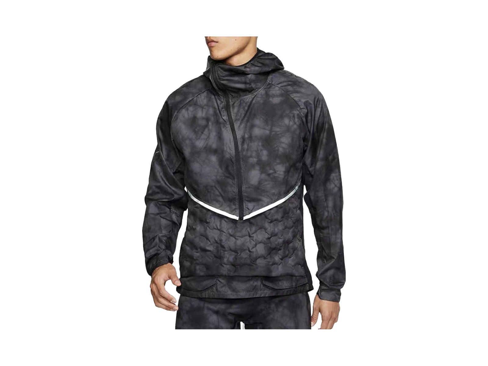 Nike Jackets Black Hooded Moderate Other