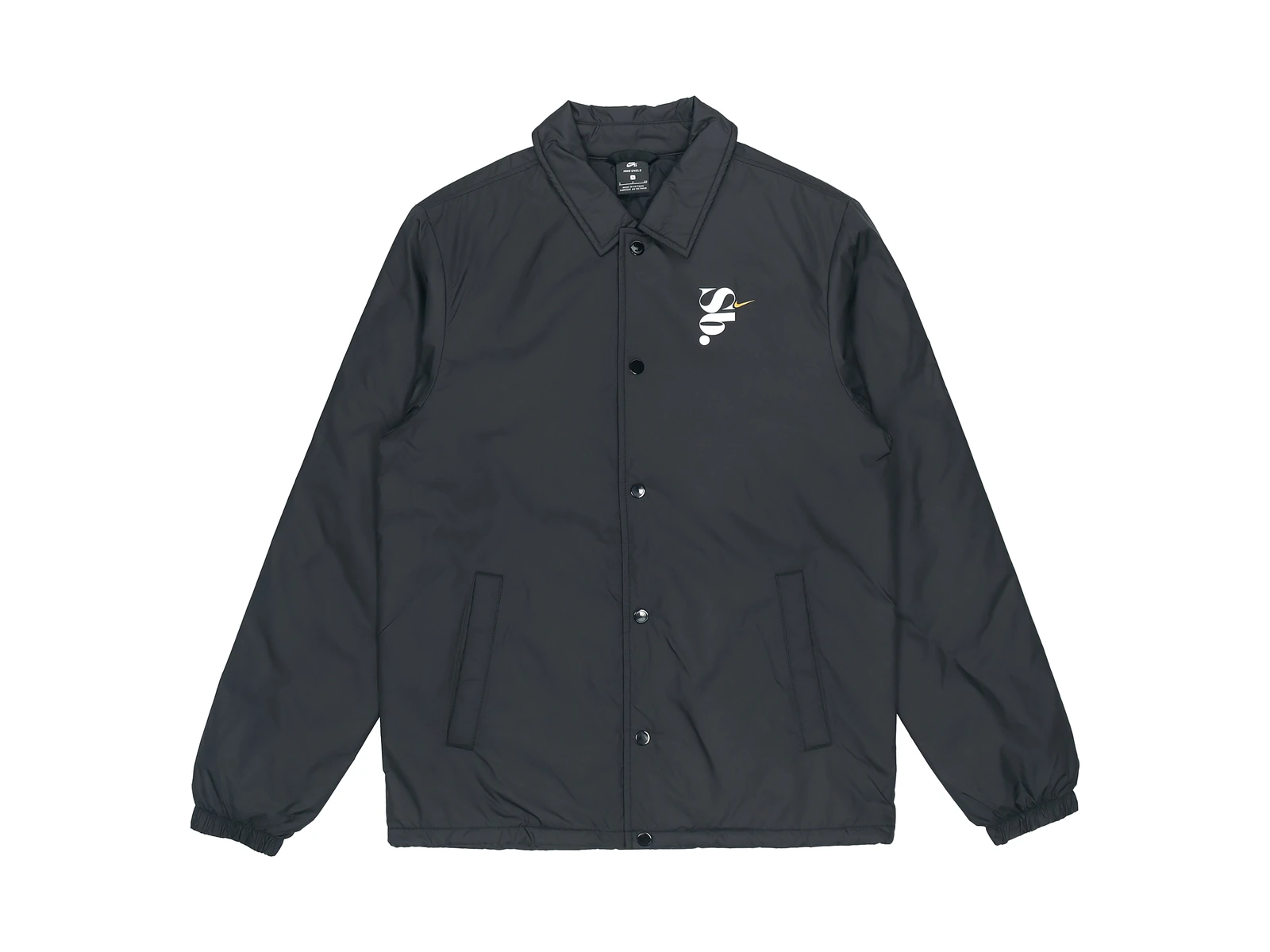 Nike Jackets Black Lapel Moderate Other