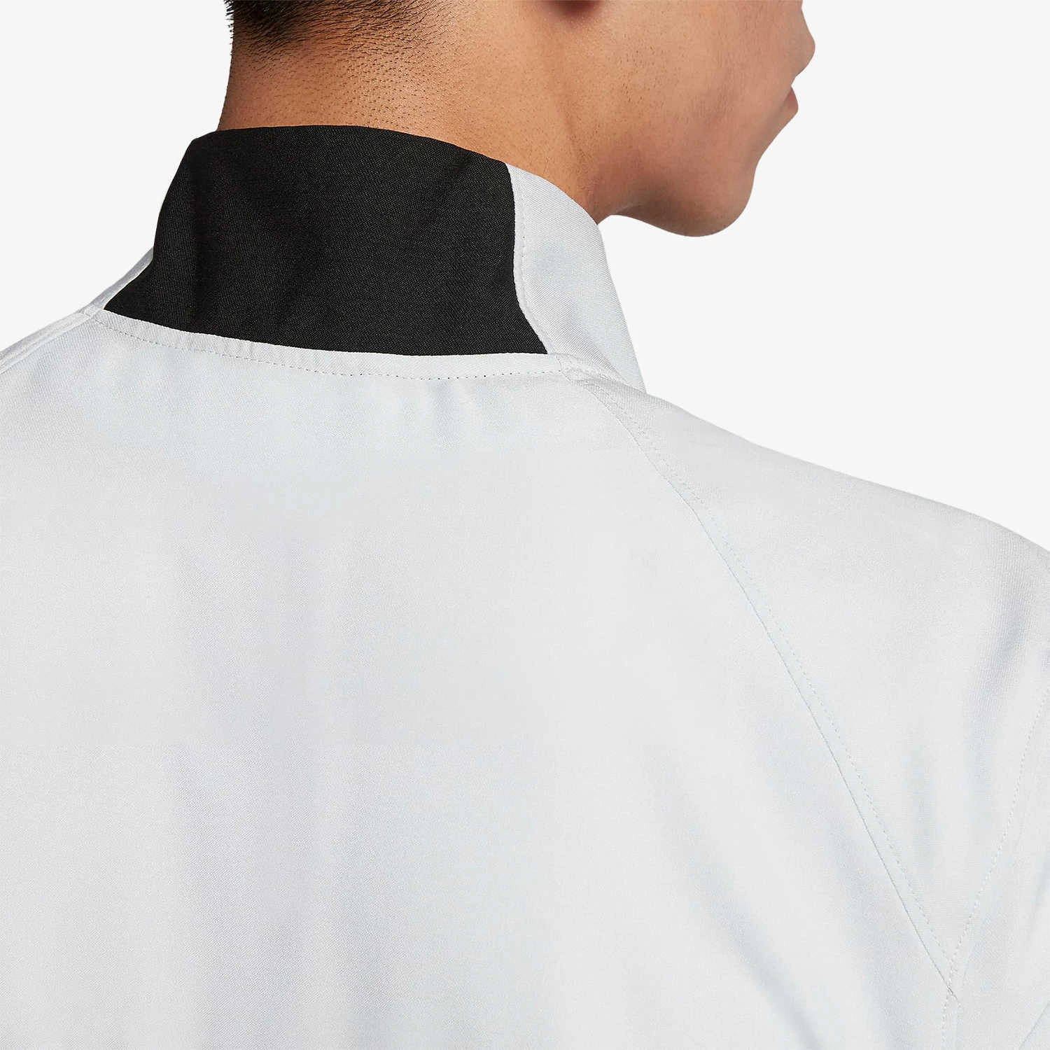 Nike Jackets White Stand Collar Moderate