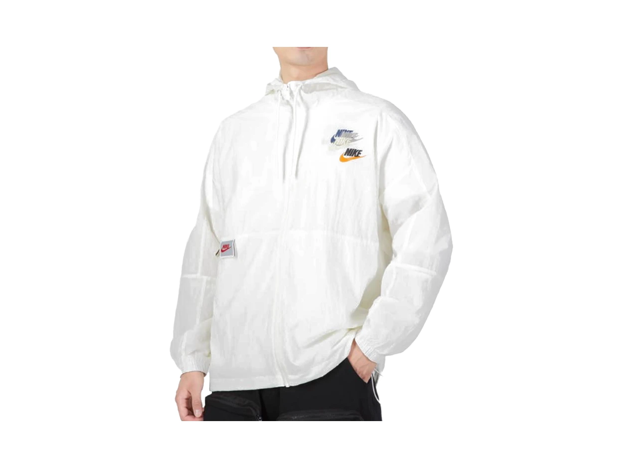 Nike Jackets White Hooded