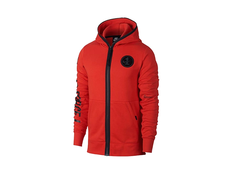Nike Air Force 1 Jackets Red Hooded