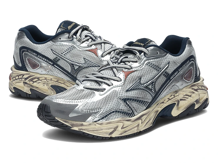Mizuno Adventure Grey White