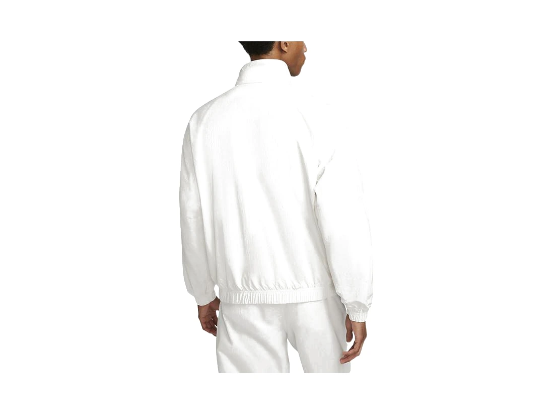 Nike Jackets White Stand Collar Moderate