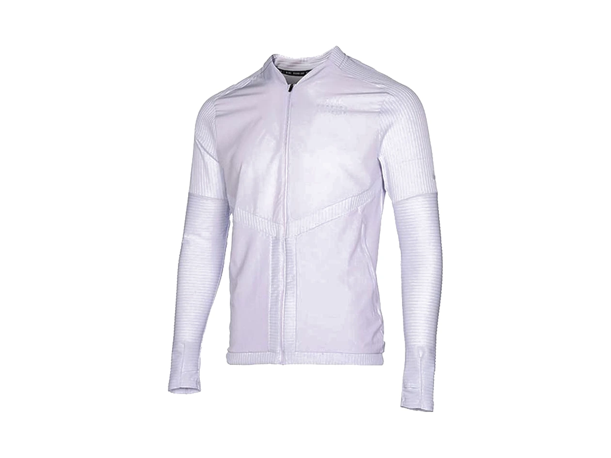 Nike Jackets White Stand Collar Moderate