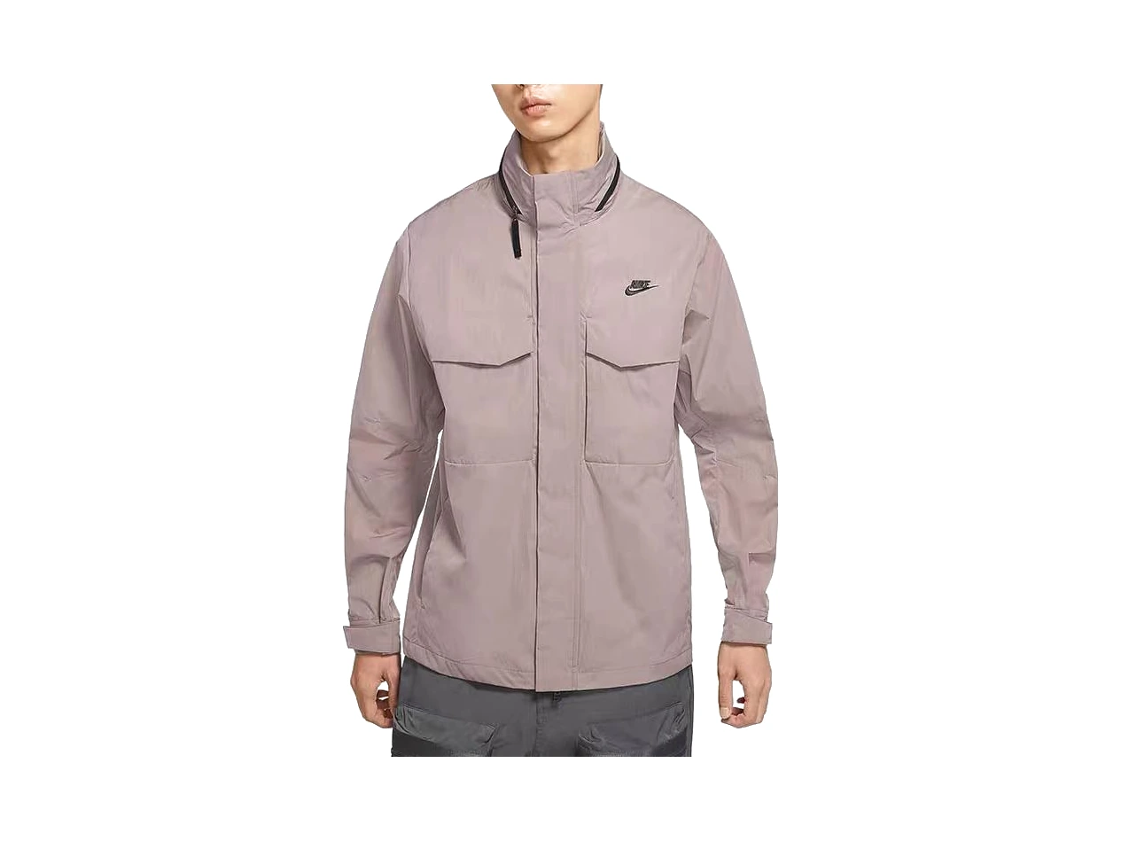 Nike Jackets Gray Hooded