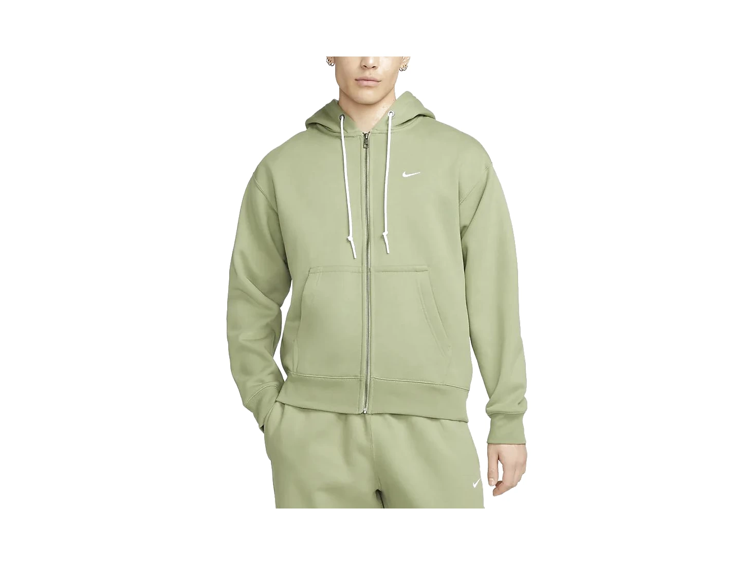 Nike Solo Swoosh Jacket Green