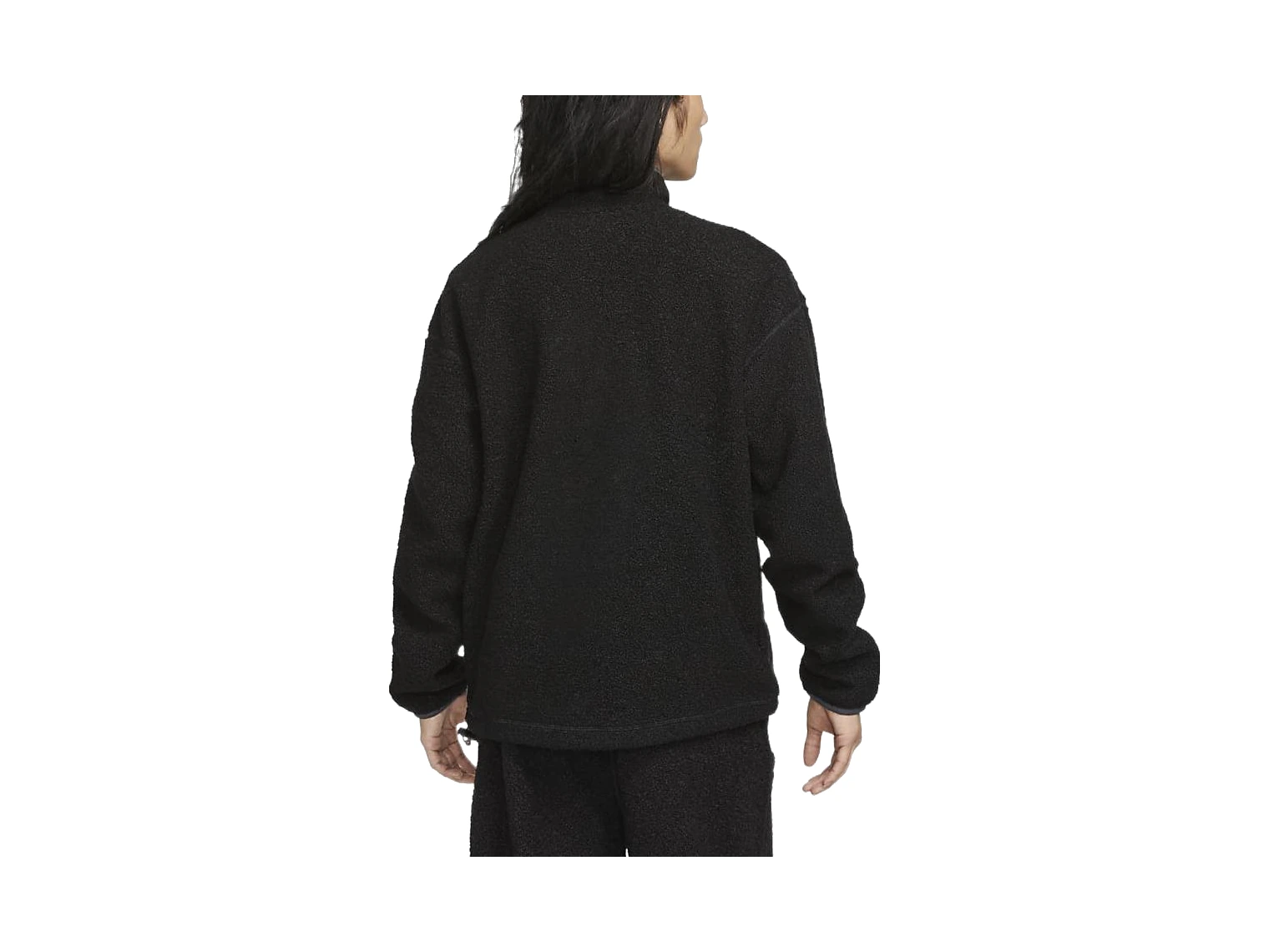 Nike Jackets Black Stand Collar Moderate
