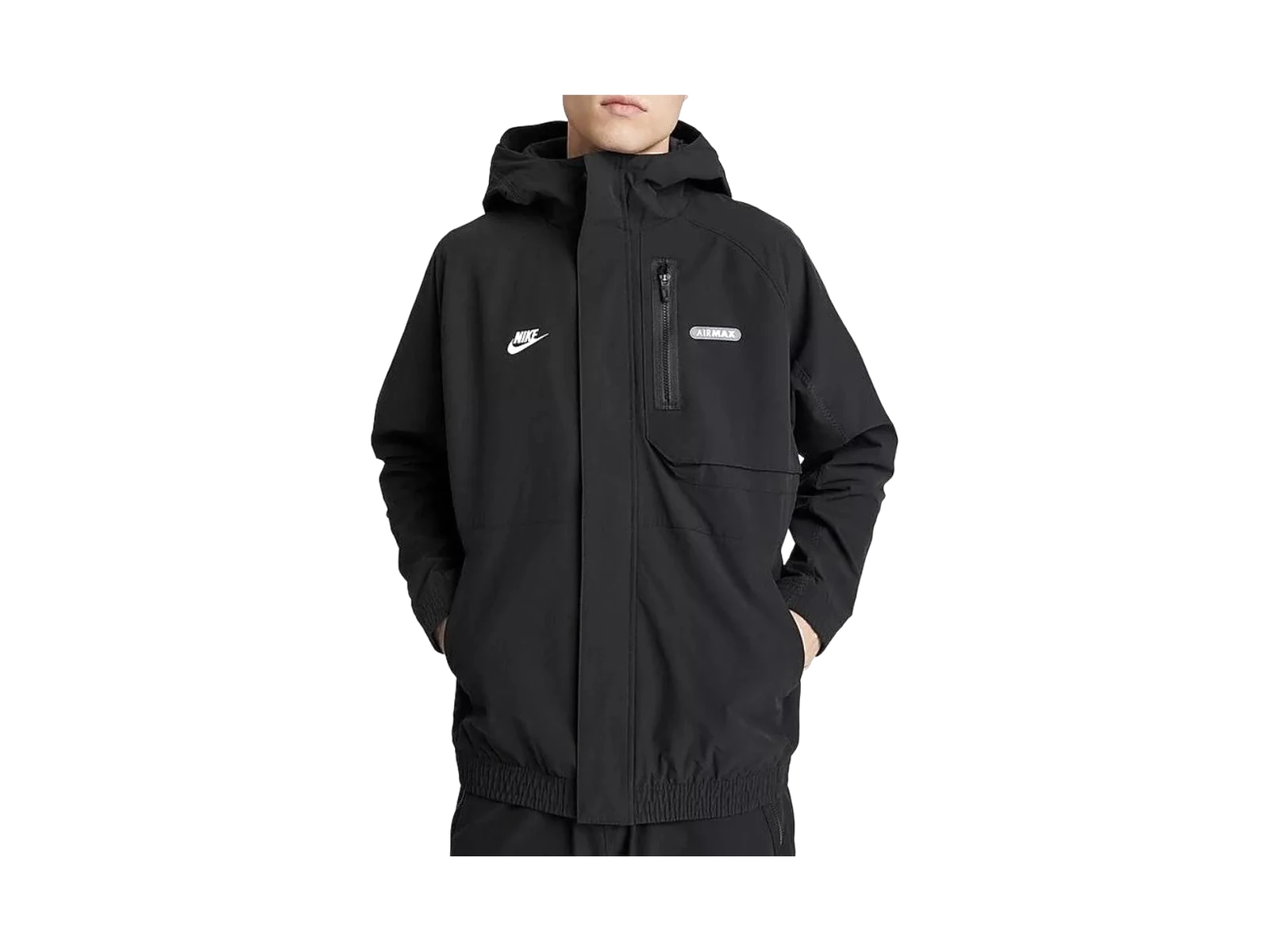 Nike Jackets Black Hooded