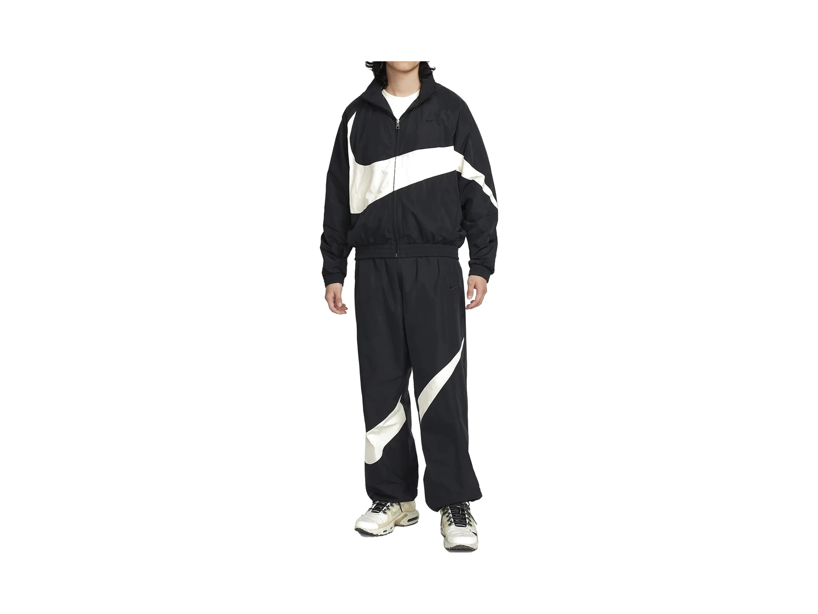 Nike Swoosh Woven Jacket Black
