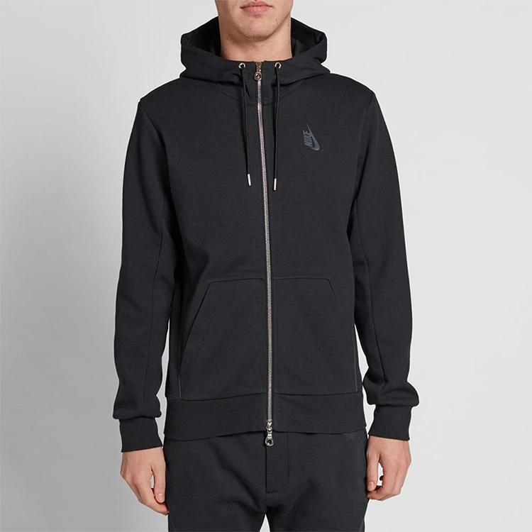 Nike Jackets Black Hooded