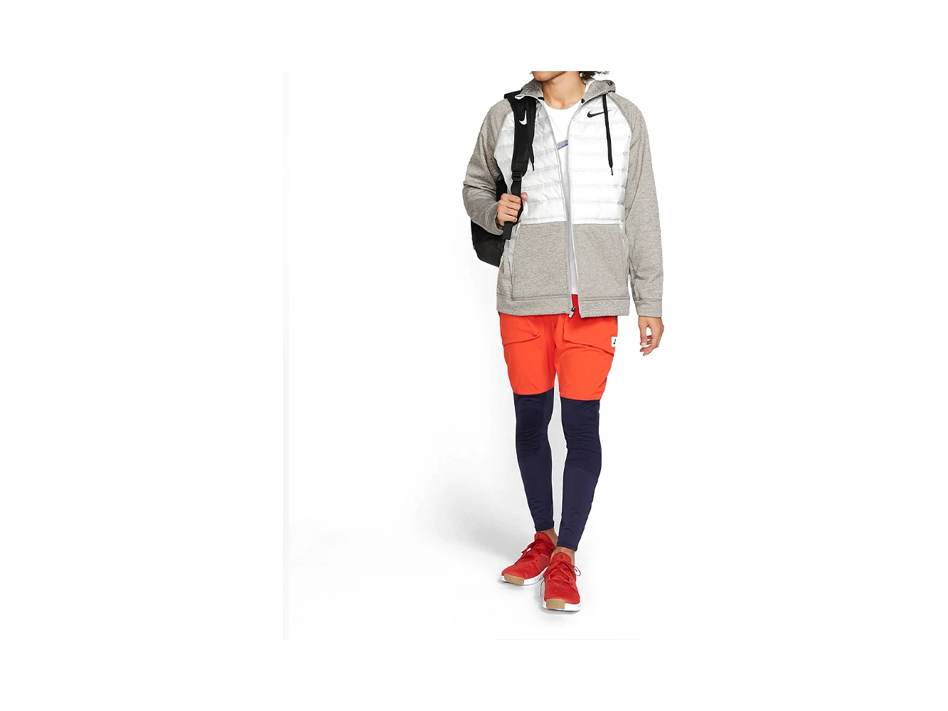 Nike Jackets Dark Gray Hooded